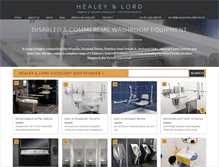 Tablet Screenshot of healeyandlord.com